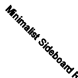 Minimalist Sideboard Retro Light Wood Storage Cabinet with 3 Drawers Agora